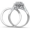 varitsa-jewellers - 1.02ct Oval DiamondI 14kt White Gold Bridal Set - 01MG43